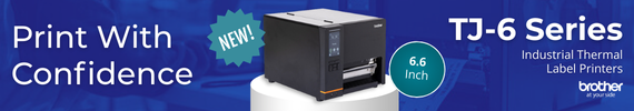 Print with confidence with Brothers NEW TJ-6 industrial thermal printers