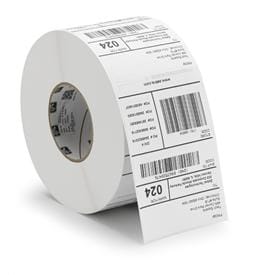 Image of 1000T Zebra Thermal Transfer Labels for Industrial Printers