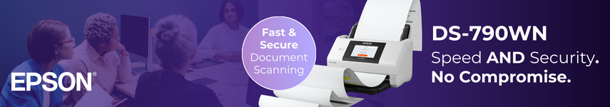 Secure document scanning with the Epson DS-790WN