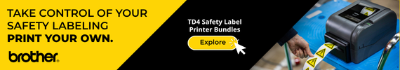 Brother Safety Label bundles. Text reads