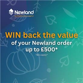 Newland WIN back the value of your order