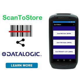 Datalogic Specific - ScanToStore Android Data Collection APP Utility Software