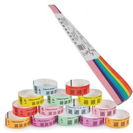 Image of Zebra Z-Band Fun Wristbands for Desktop and S4M printers