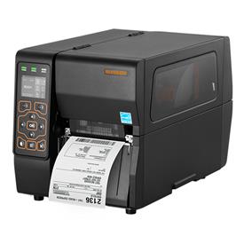 Industrial label printer with a 2.4 inch LCD display