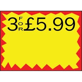 Image of 26x19 Price Labels Perm