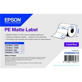 Epson PE Matte Labels for ColorWorks C7500 &C7500G  printers