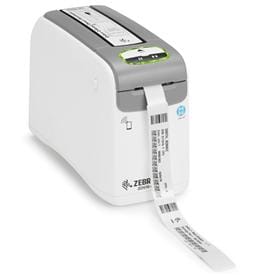  Zebra ZD510-HC Hygienic patient wristbands printing in no time.