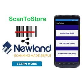 Newland Specific - ScanToStore Android Data Collection APP Utility Software