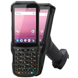 Image of PM550 Rugged Pistol-Grip Extra Long Range Android Terminal - Numeric - GMS