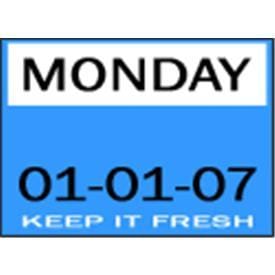 Image of DAY DOT LABELS - KEEP IT FRESH